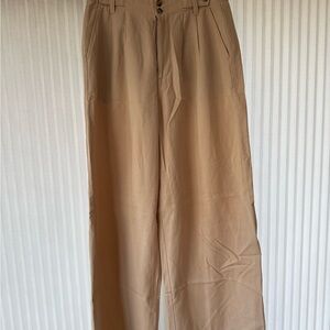 Madewell tan trousers